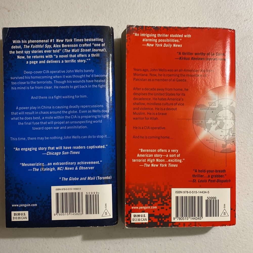 2 Alex Berenson books - The Faithful Spy & The Ghost of War - Picture 4 of 4
